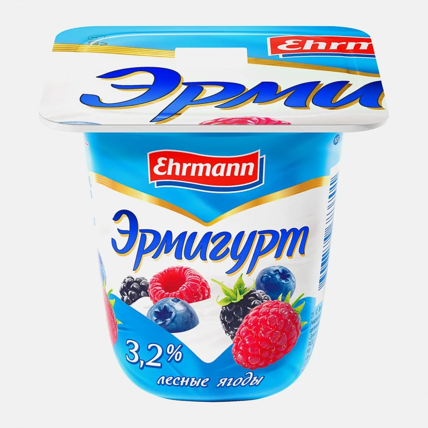Продукт йогуртный Эрмигурт Лесные ягоды 3.2% 100г фото 1