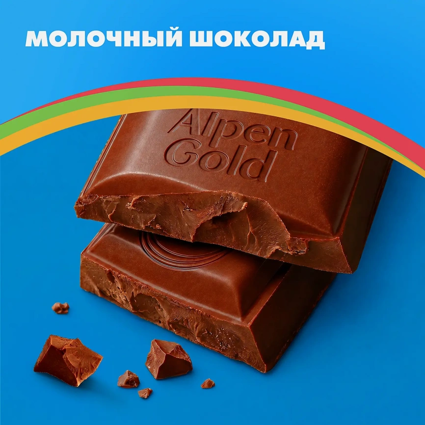 Молочный шоколад Alpen Gold 80г фото 3