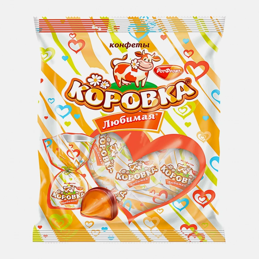 Конфеты Рот фронт Коровка любимая 250г фото 1