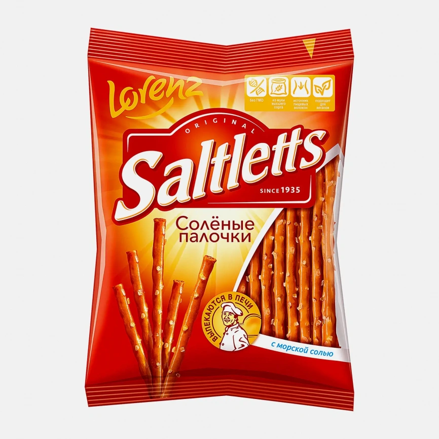 Палочки солёные классические Saltletts 75г фото 1