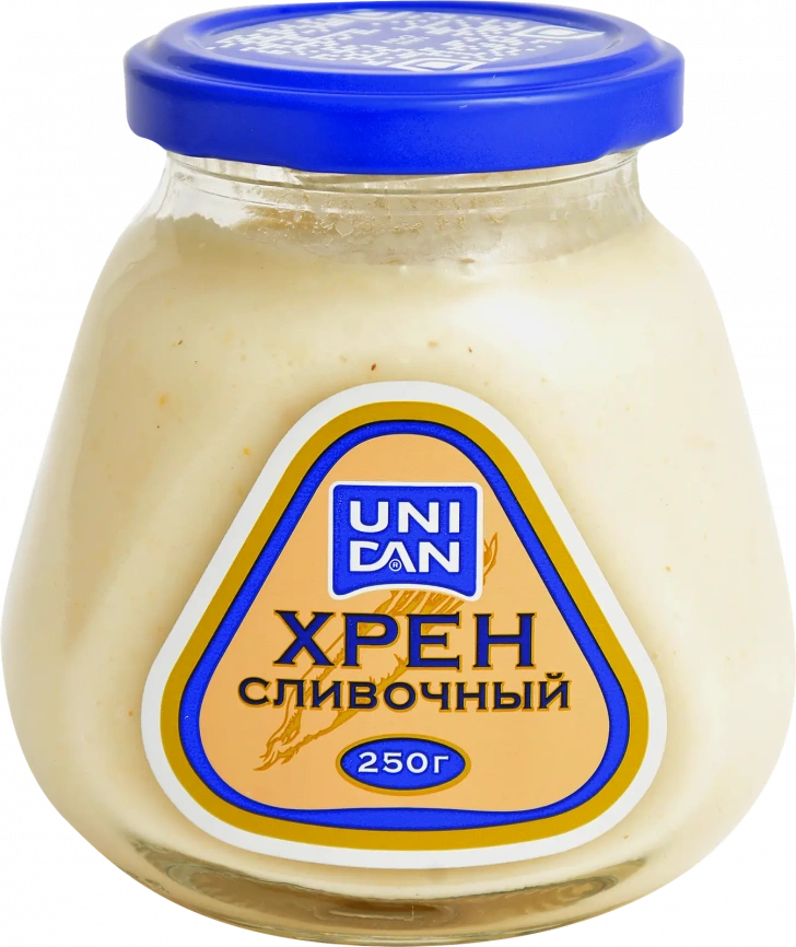 Хрен Uni Dan Сливочный 250г фото 1
