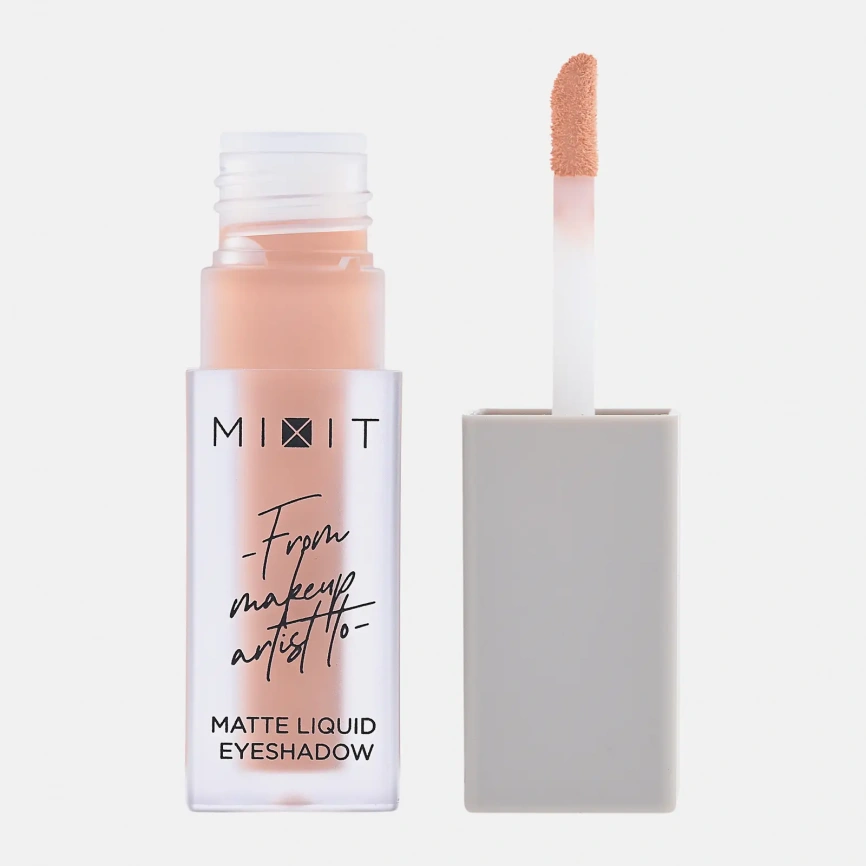 Жидкие тени для век матовые тон 01 Mixit Make Up фото 1