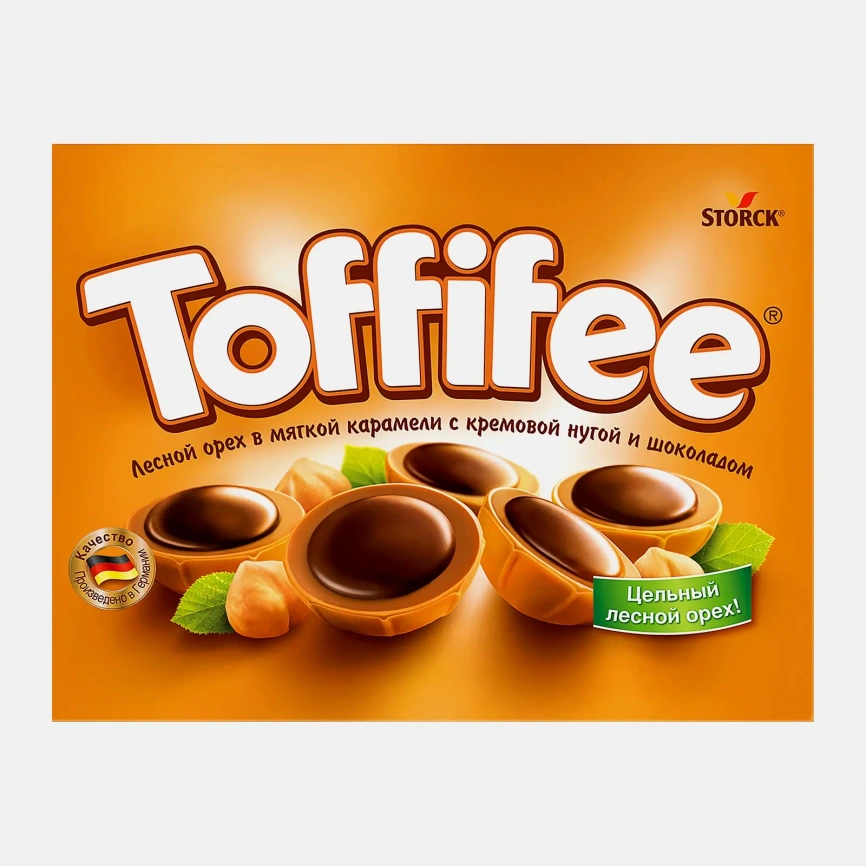 Конфеты Лесной орех в карамели Toffifee 250г фото 1