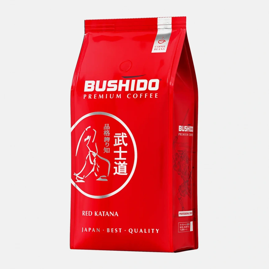 Кофе в зернах Bushido Red Katana 1кг фото 2