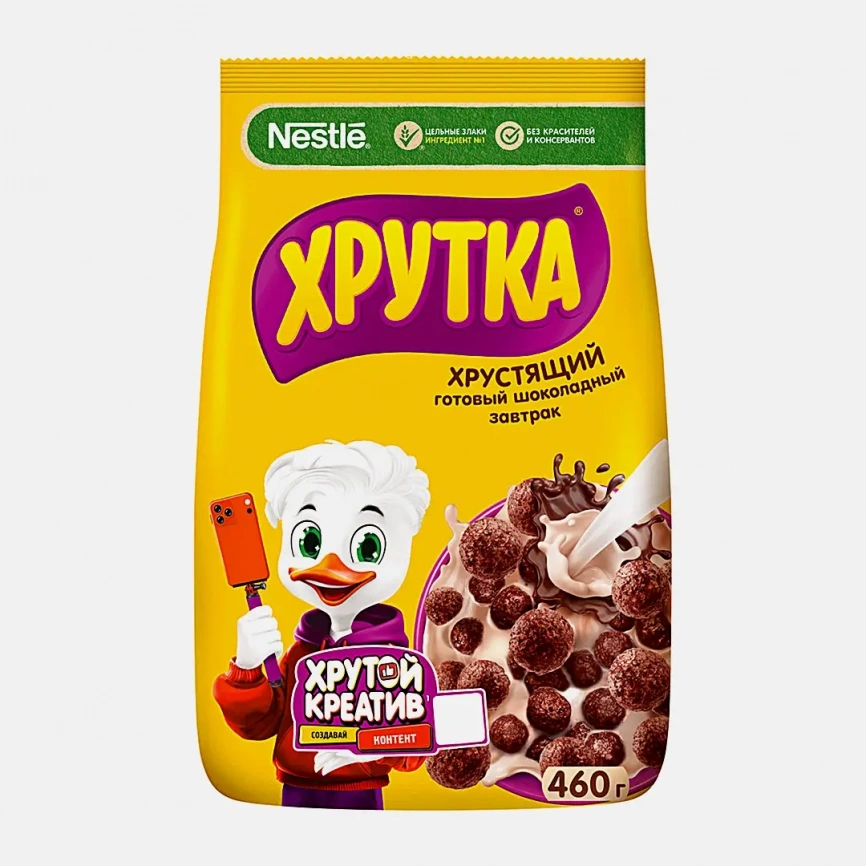 Шарики шоколадные Хрутка обогащенные кальцием 460г фото 1