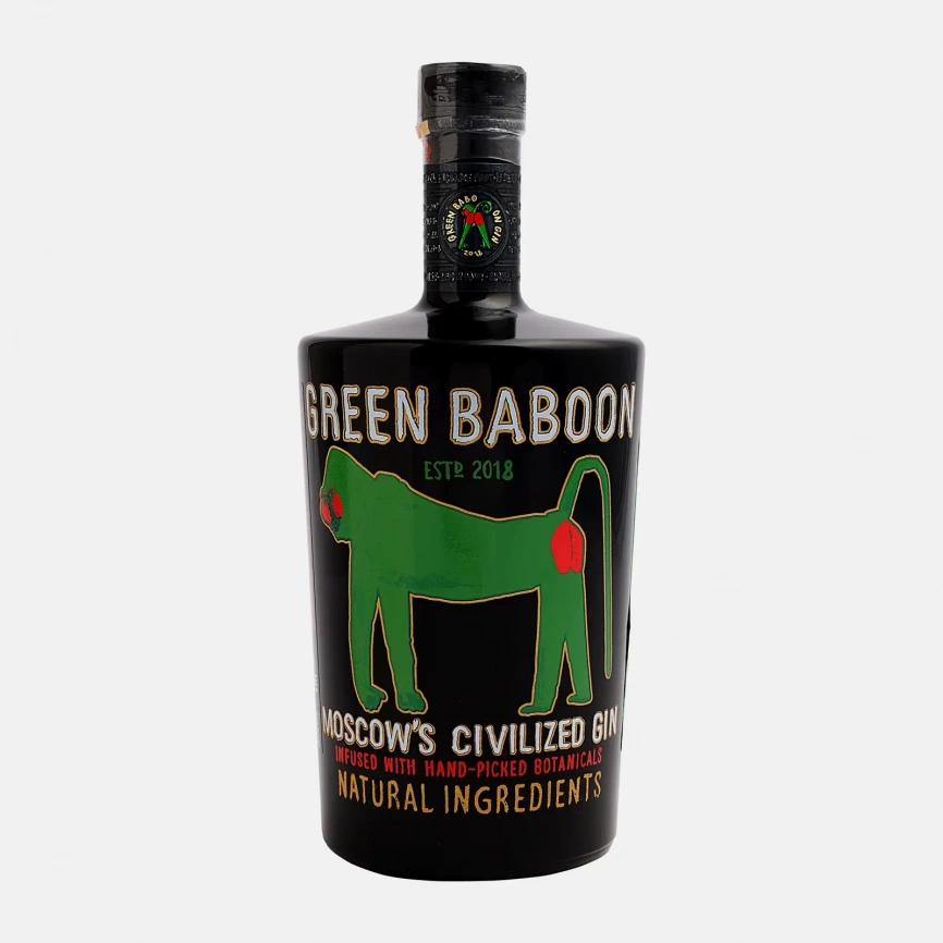 Джин Green Baboon 43% 700мл фото 1