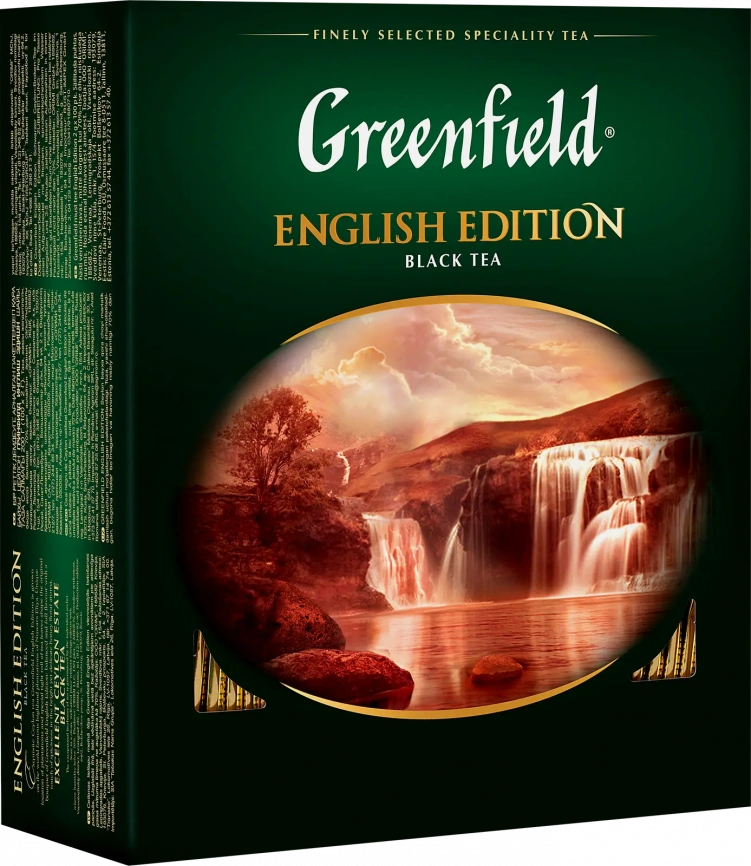 Чай черный Greenfield English Edition 100пак фото 2