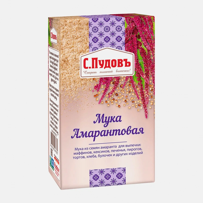 Мука С.Пудовъ амарантовая 200г фото 1