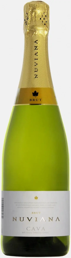 Белое вино игристое Cava брют Nuviana 11.5% 750мл фото 1