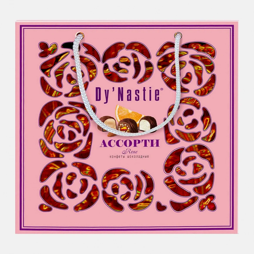 Конфеты шоколадные Rose/Classic Dy Nastie 170г в ассортименте фото 1
