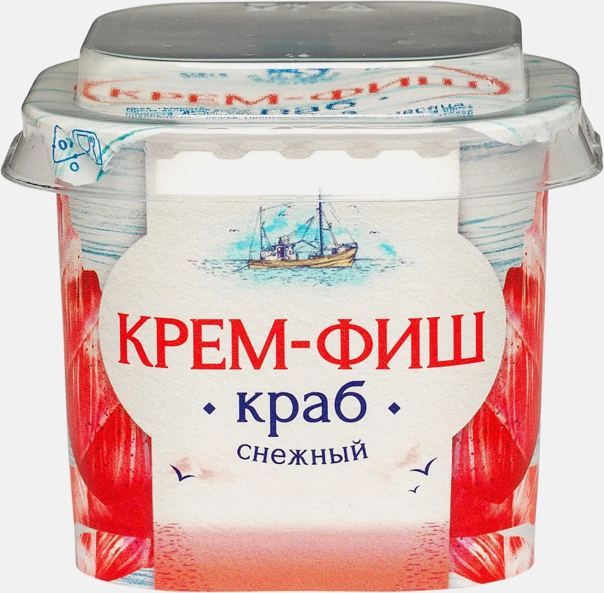 Краб Крем-Фиш снежный 150г фото 1