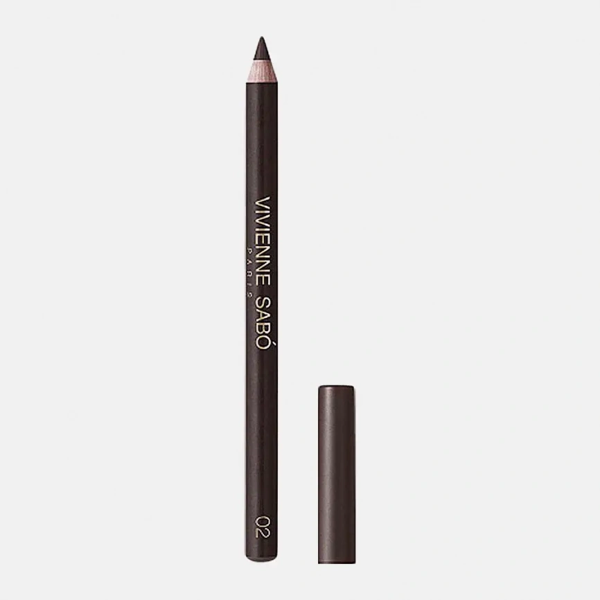 Карандаш для глаз тон 02 Brown Matte Merci Vivienne Sabo фото 1