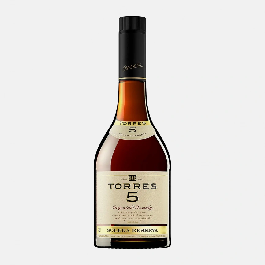 Бренди Torres 5 Solera Reserva 38% 700мл фото 1