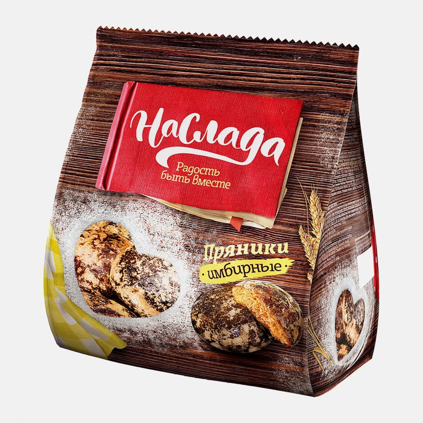 Пряники имбирные Наслада 340г фото 1
