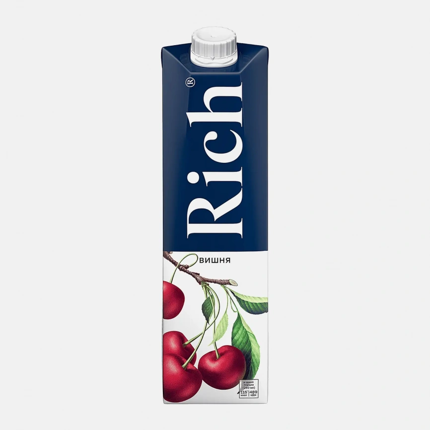 Нектар Rich Вишня 1л фото 1