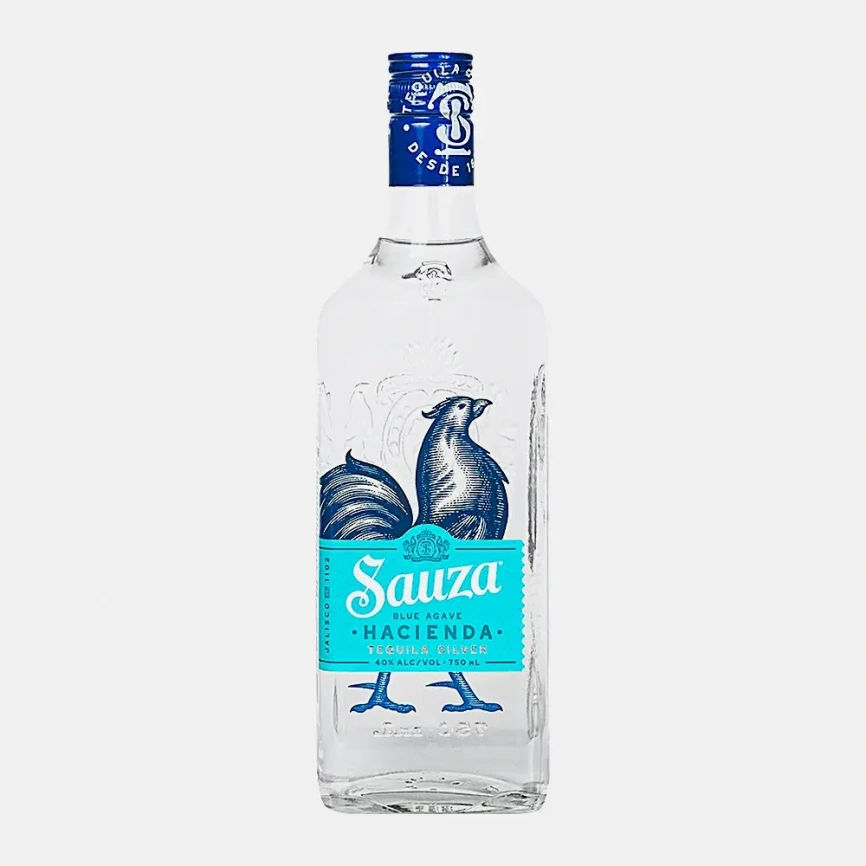 Текила серебряная Sauza Асьенда Сильвер 40% 750мл фото 1