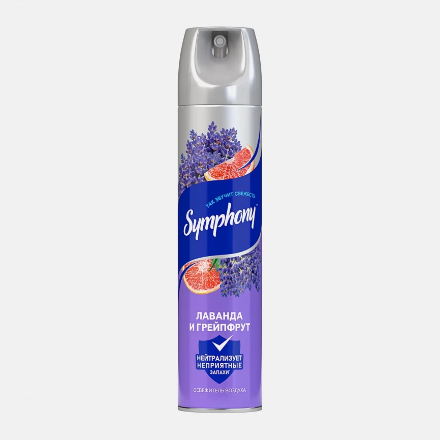 Освежитель воздуха Лаванда и грейпфрут Symphony 300мл фото 1