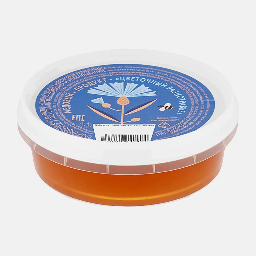 Медовый продукт цветочный разнотравье 150г фото 1