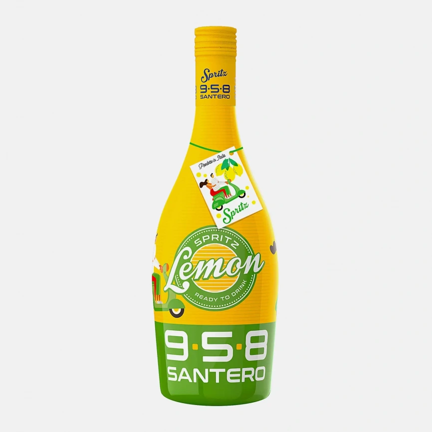 Напиток виноградный Lemon Spritz сладкий 958 Santero 8.5% 750мл фото 1