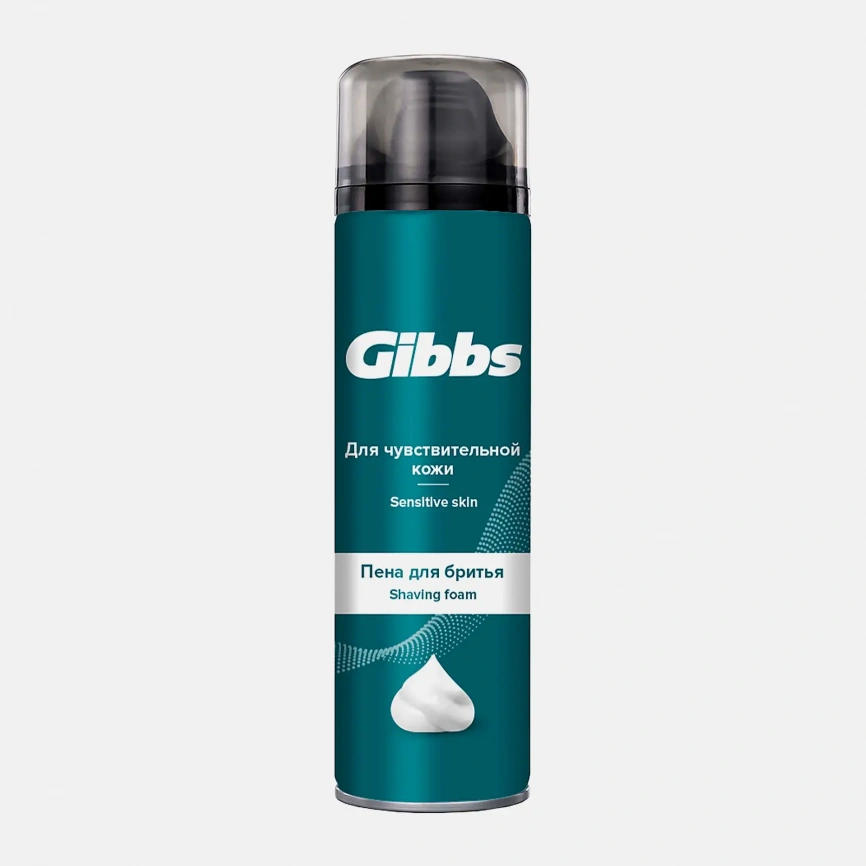 Пена для бритья Gibbs Sensitive 200мл фото 1