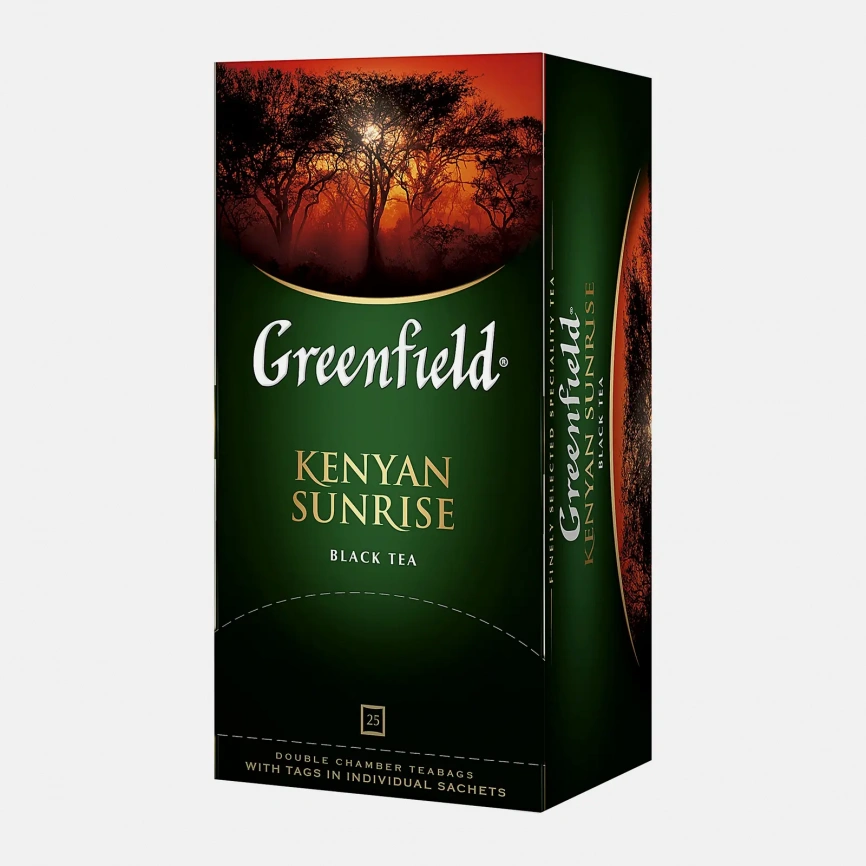 Чай черный Greenfield Kenyan Sunrise 25пак фото 4