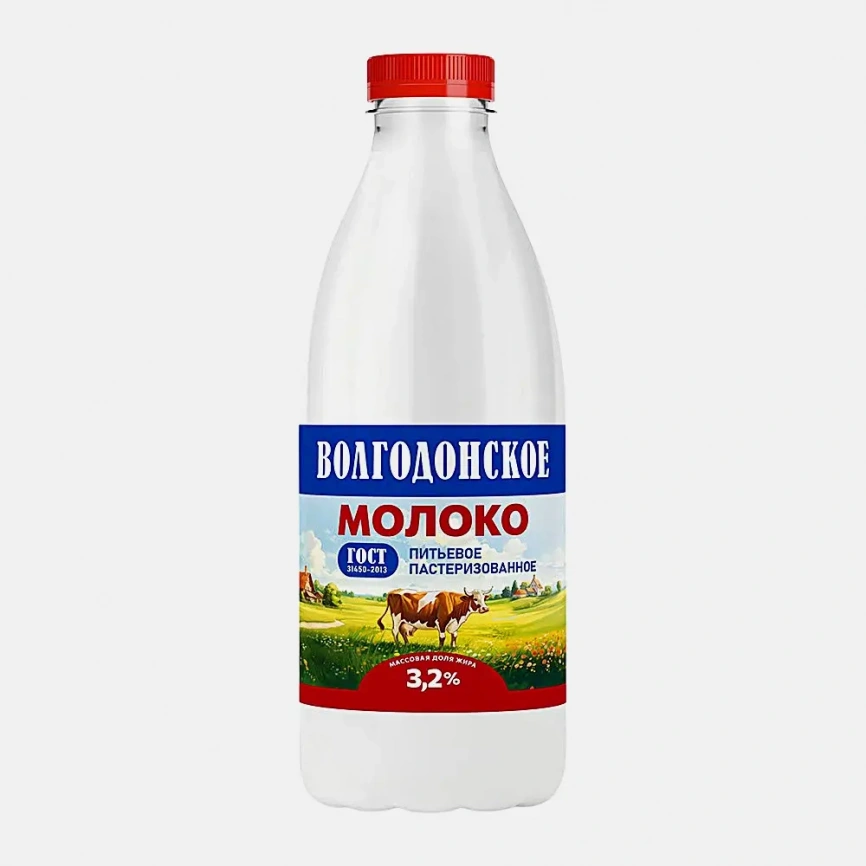 Молоко Простоквашино отборное пастеризованное 3.4-4.5% 930мл фото 2