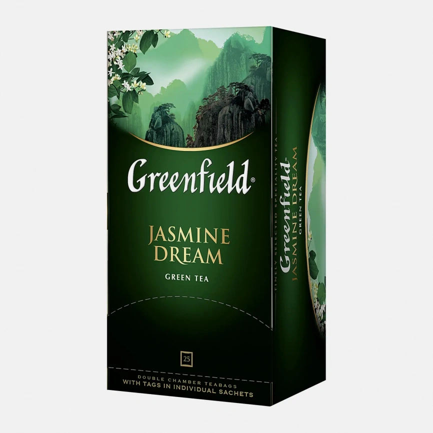 Чай зеленый Greenfield Jasmine Dream 25пак фото 5