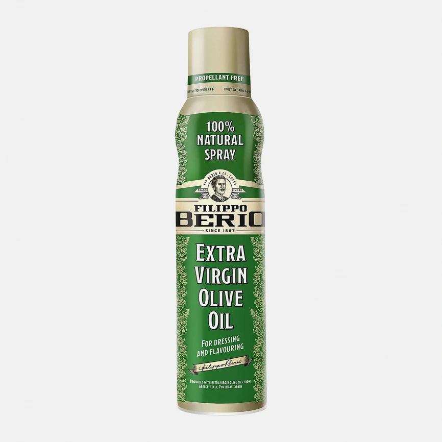 Масло оливковое Filippo Berio Extra Virgin спрей 200мл фото 1