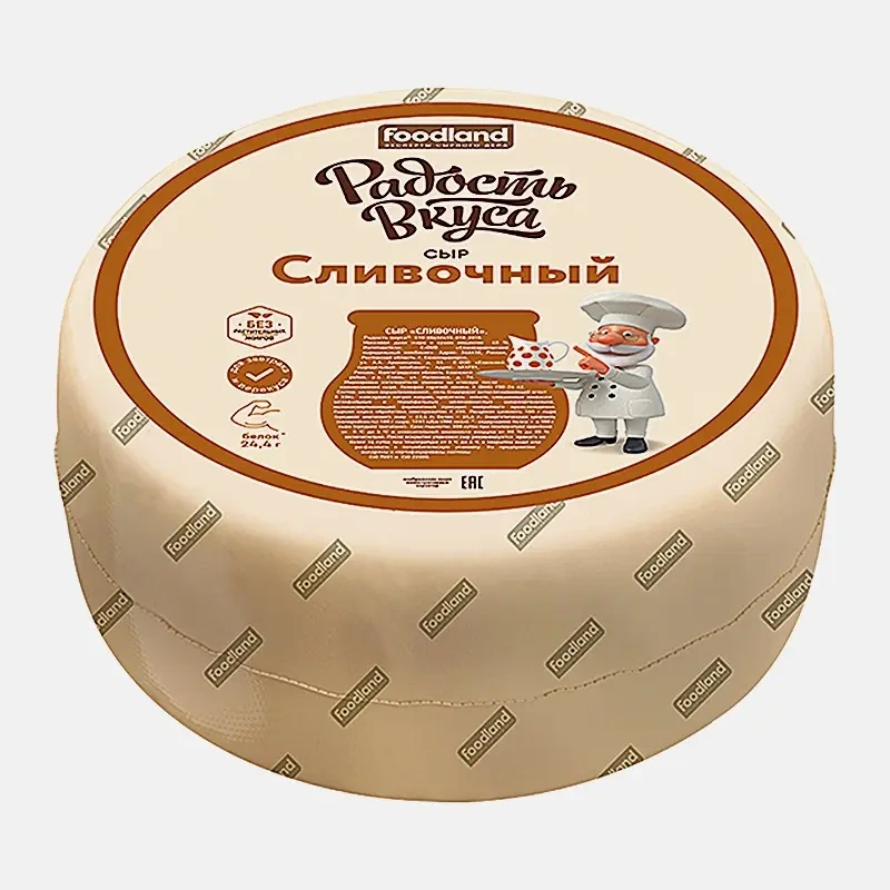 Сыр Сливочный Радость вкуса 40% весовой фото 1