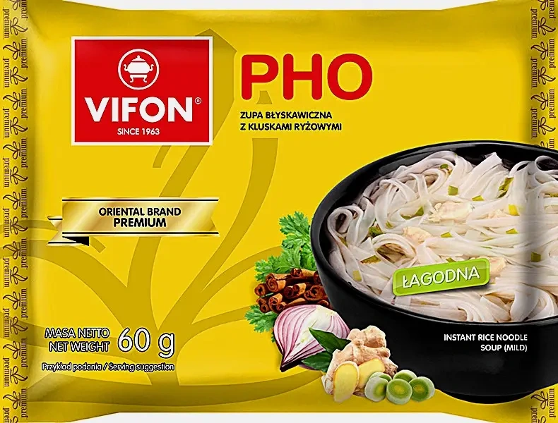 Рисовая лапша быстрого приготовления Vifon Pho 60г фото 1