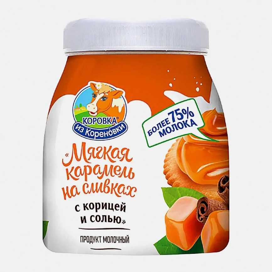 Мягкая карамель Коровка из Кореновки с корицей и солью 340г фото 1