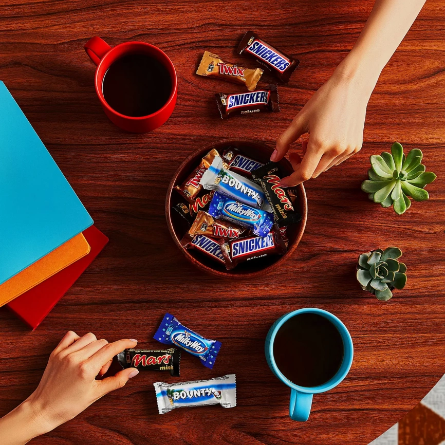 Конфеты шоколадные Twix Minis фото 6