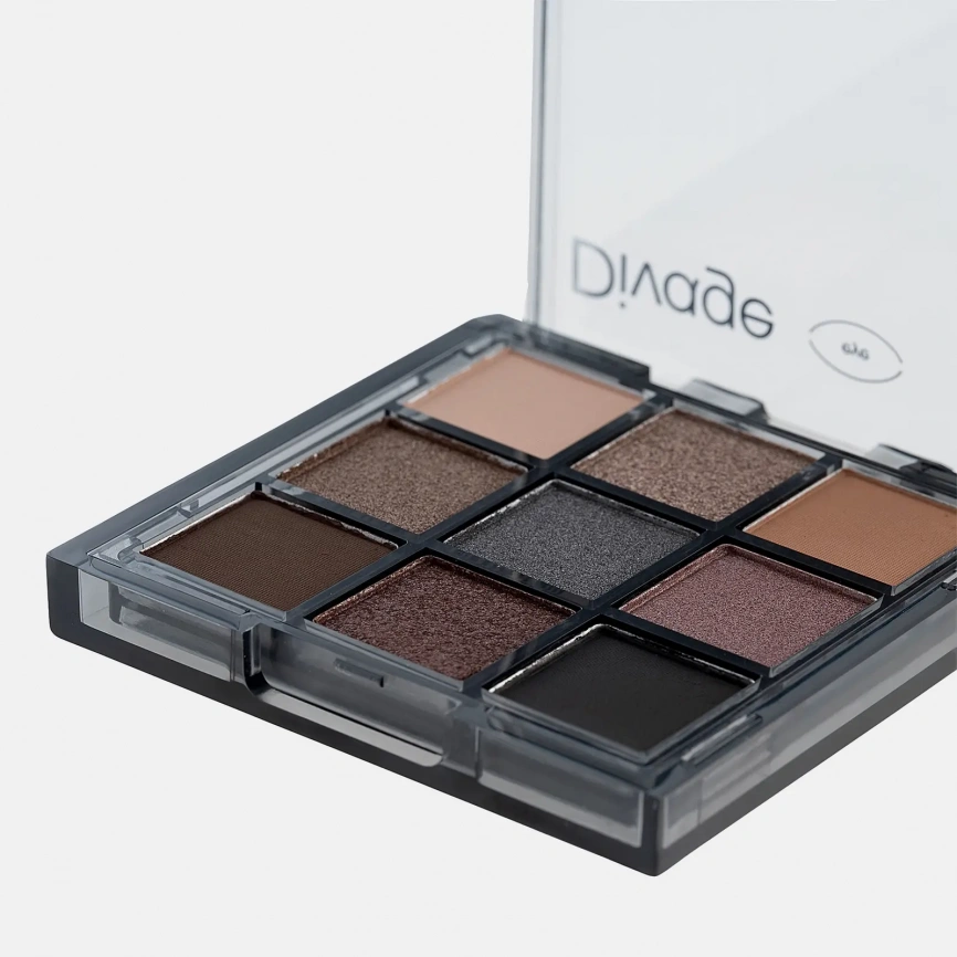 Палетка теней для век Easy Nude Smokey Divage фото 4
