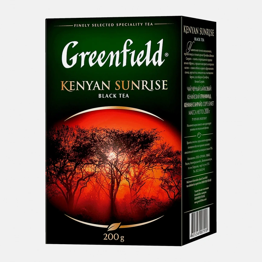 Чай черный Greenfield Kenyan Sunrise 200г фото 3
