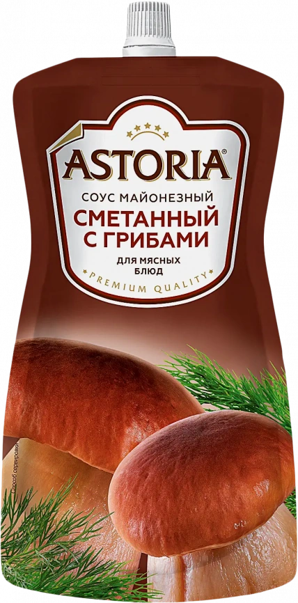Соус Astoria Сметанный с грибами 233мл фото 1