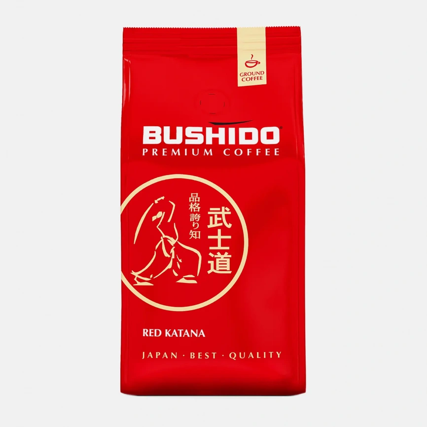 Кофе молотый Bushido Red Katana 227г фото 1
