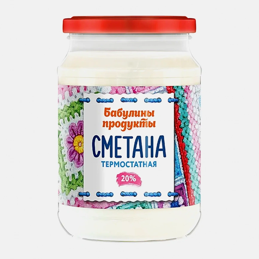 Сметана Простоквашино 20% 180г фото 5