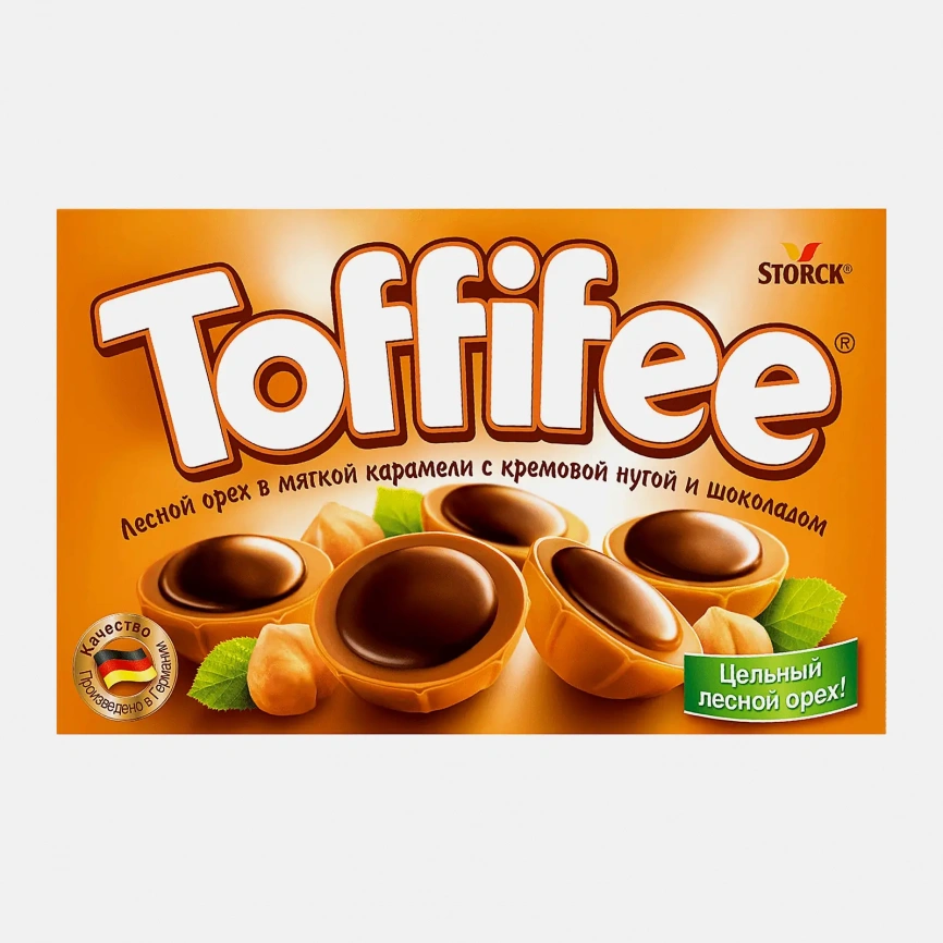Конфеты Лесной орех в карамели Toffifee 125г фото 1