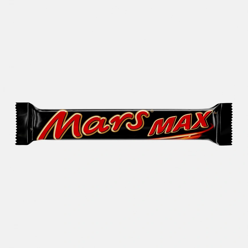 Батончик шоколадный с карамелью и нугой Mars Max 81г фото 1