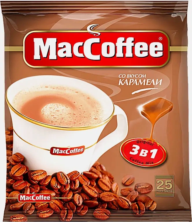 Кофе MacСoffee 3в1 Карамель 25*450г фото 1