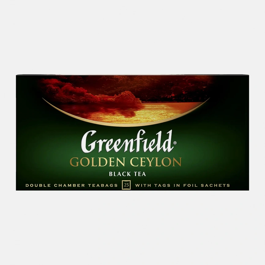 Чай черный Greenfield Golden Ceylon 25пак фото 2