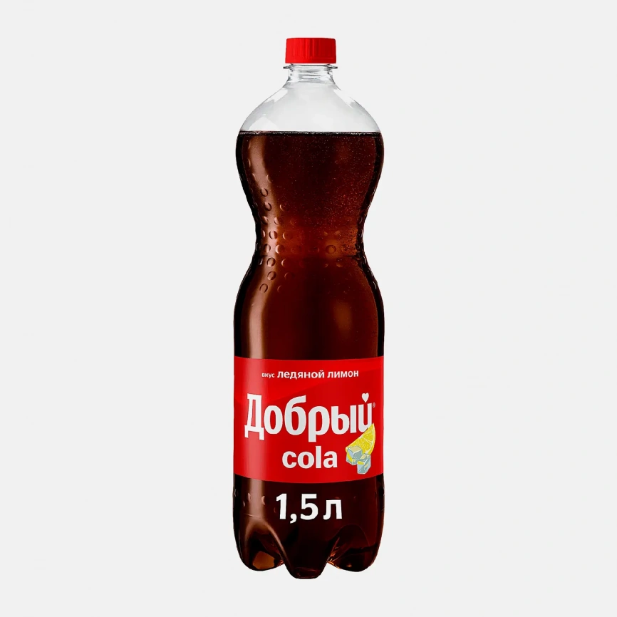 Напиток Добрый Кола Лед лимон безалкогольный 1.5л фото 3
