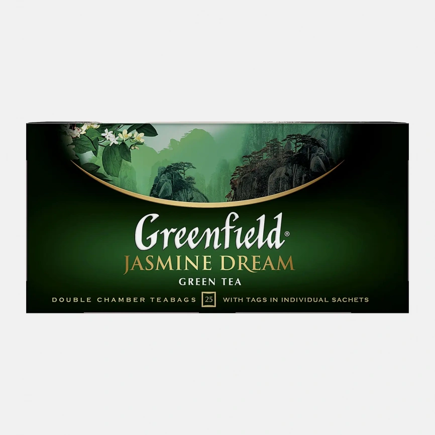 Чай зеленый Greenfield Jasmine Dream 25пак фото 2