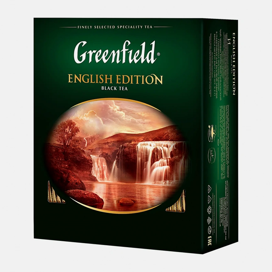 Чай черный Greenfield English Edition 100пак фото 3