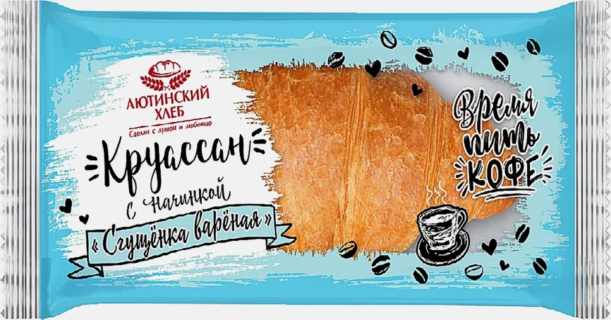 Круассан со сгущенным молоком 75г фото 1
