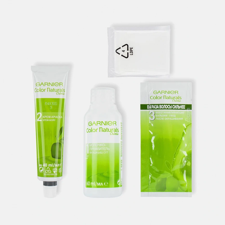 Стойкая крем-краска для волос Garnier Color Naturals Питательная оттенок 10 Белое солнце фото 3