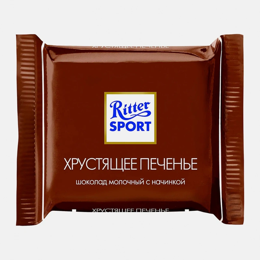 Шоколад молочный печенье Ritter Sport 16.67г фото 1