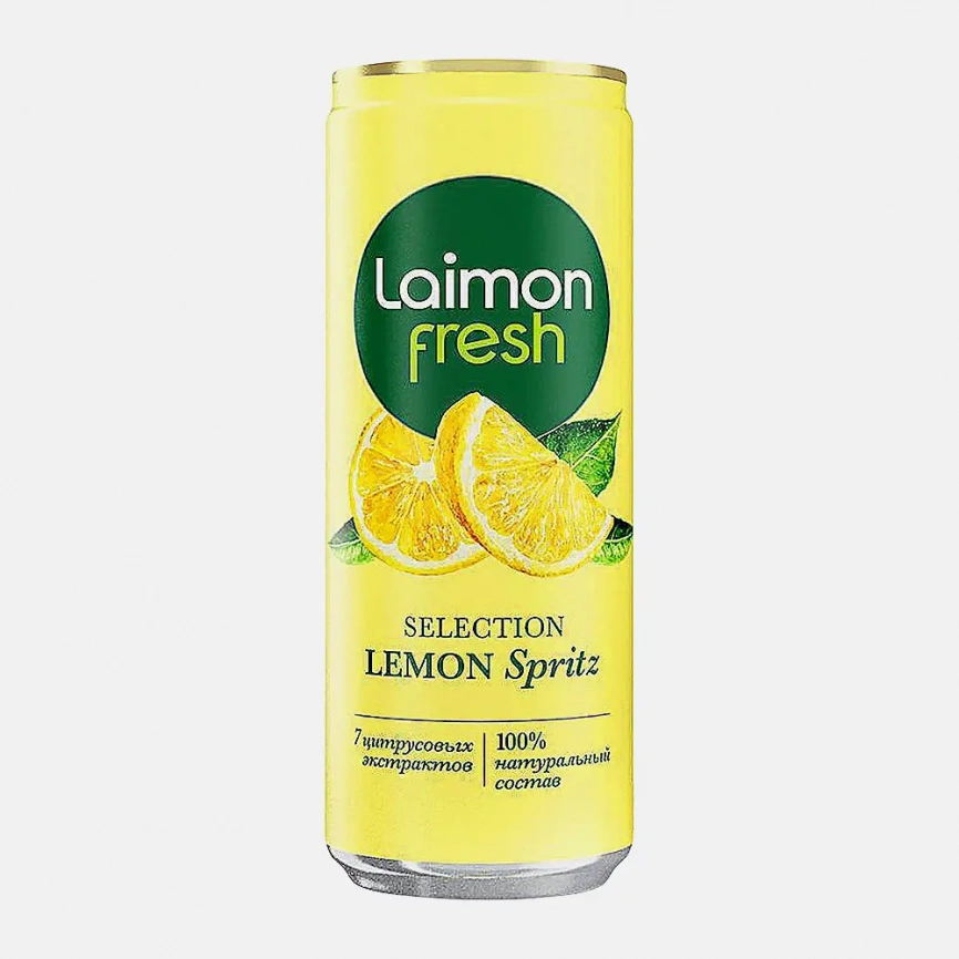 Газированный напиток Laimon Fresh Selection Lemon Spritz 330мл фото 1