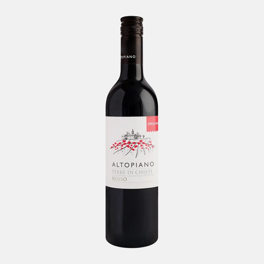 Вино Altopiano Терре ди Кьети красное полусухое 13% 750мл фото 1