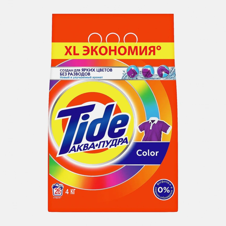 Стиральный порошок Tide Color автомат 4кг фото 1
